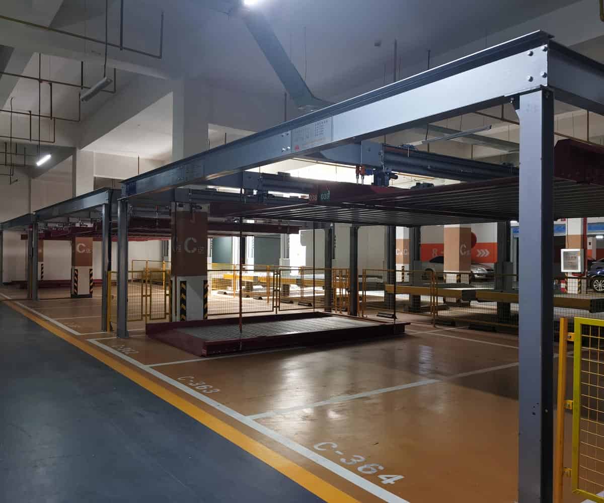 四柱簡易升降類機械立體車庫 四柱簡易升降類機械立體車庫